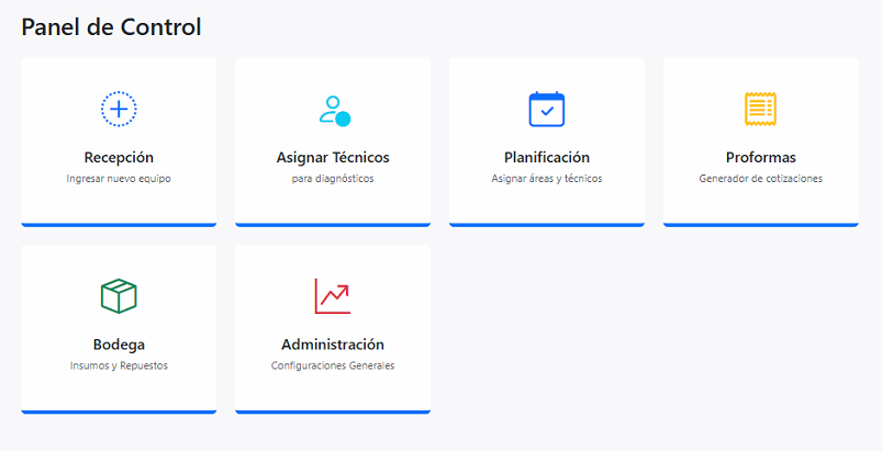 SISTEMA DE GESTIÓN DE TALLER ELECTROMECÁNICO